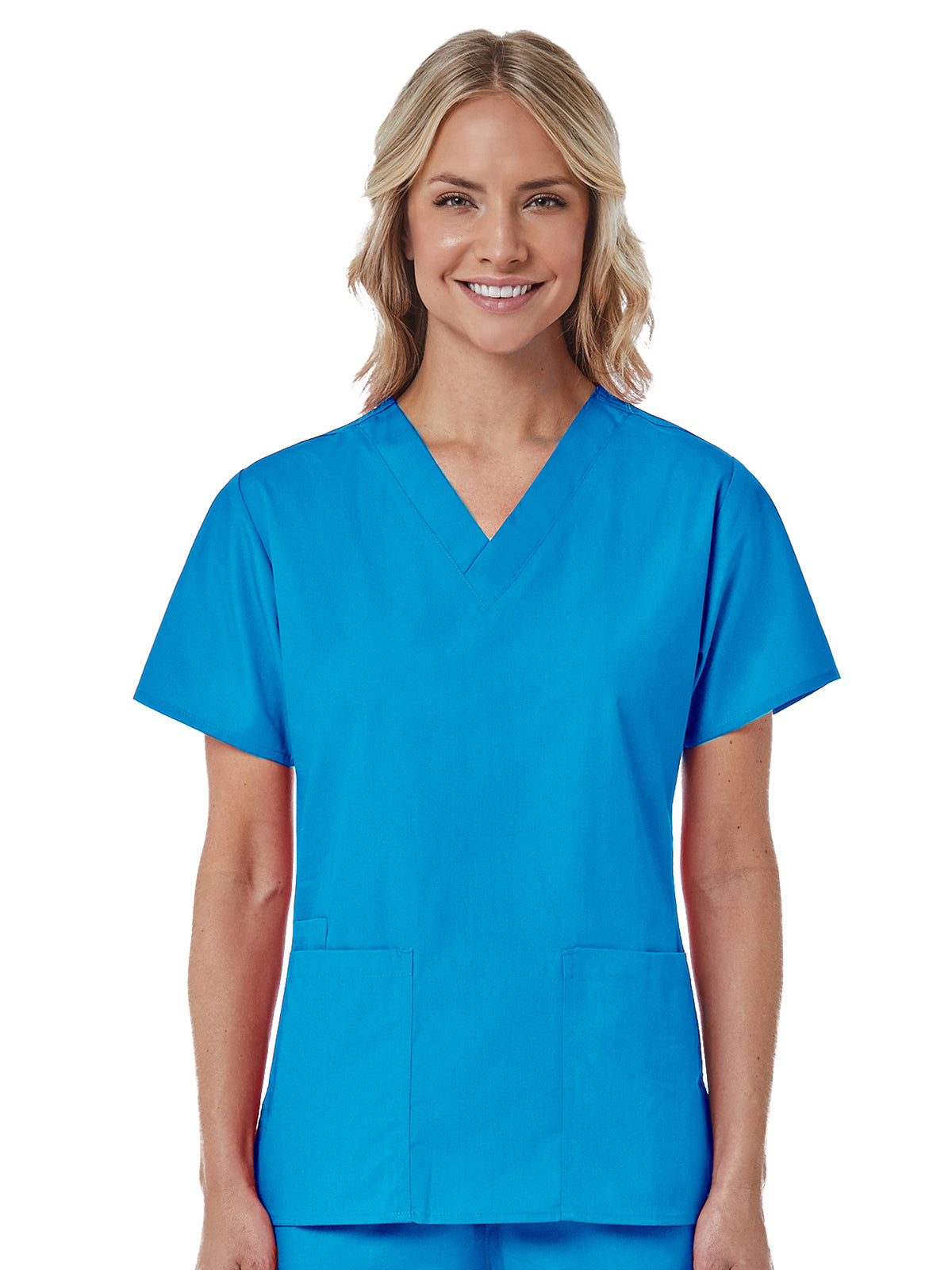 Women's Three-Pocket V-Neck Top