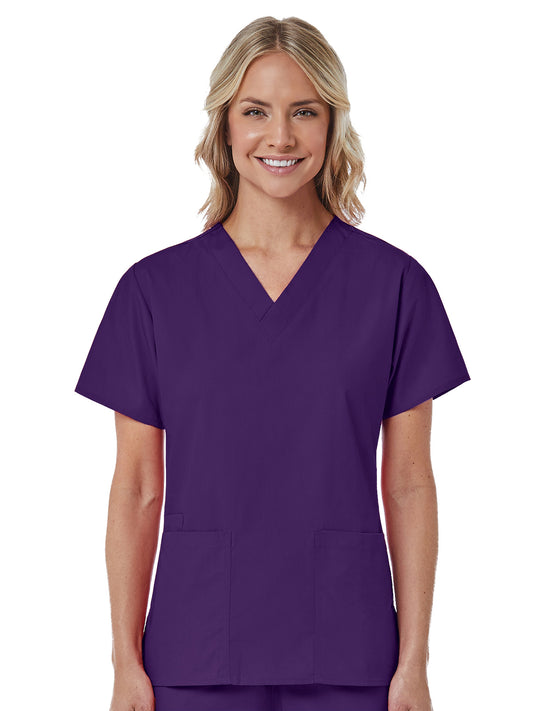 Women's Three-Pocket V-Neck Top