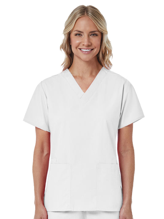 Women's Three-Pocket V-Neck Top