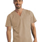 Unisex One-Pocket V-Neck Top