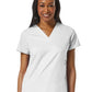 Women's Four-Pocket V-Neck Top