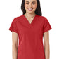 Women's V-Neck Two Pocket Top