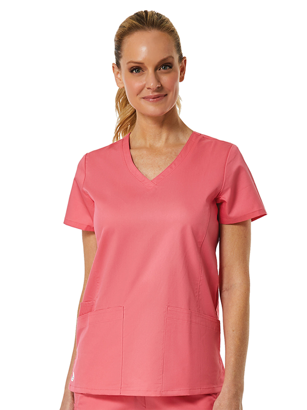 Women's Three-Pocket V-Neck Top