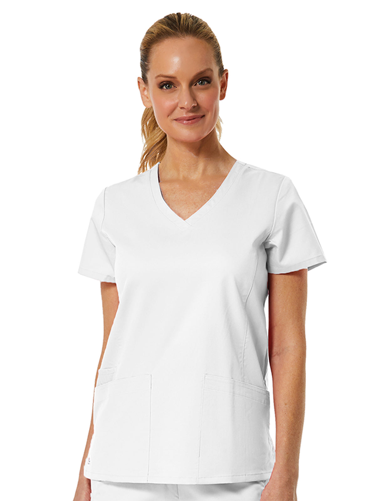 Women's Three-Pocket V-Neck Top