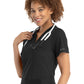 Women's Three-Pocket V-Neck Tuck In Top