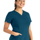 Women's Two-Pocket Tulip-Neck Top