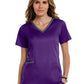 Women's Three-Pocket Heather Neck Band Top