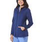 Women's Three-Pocket Bonded Fleece Scrub Jacket