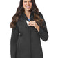 Women's Three-Pocket Bonded Fleece Scrub Jacket