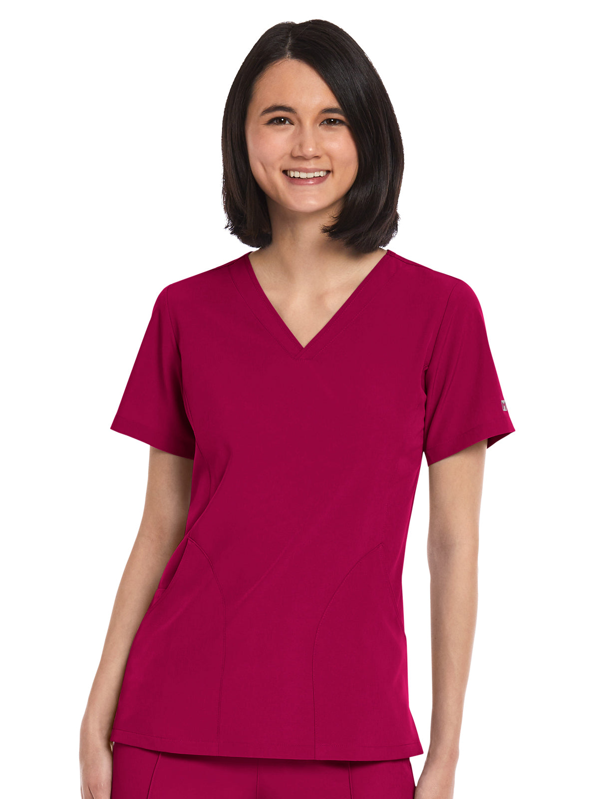 Women's Three-Pocket V-Neck Top