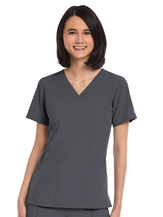 Women's Three-Pocket V-Neck Top