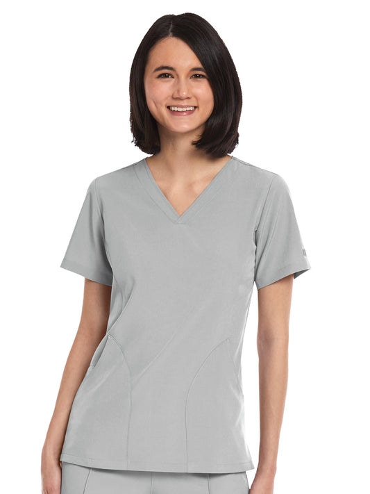 Women's Three-Pocket V-Neck Top