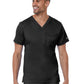 Men's One-Pocket V-Neck Top