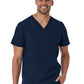 Men's One-Pocket Tuckable Contrast Piping V-Neck  Top