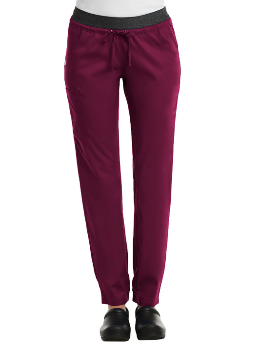 Women's Five-Pocket Contrast E-Band Pant