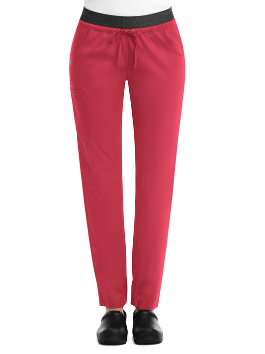 Women's Five-Pocket Contrast E-Band Pant