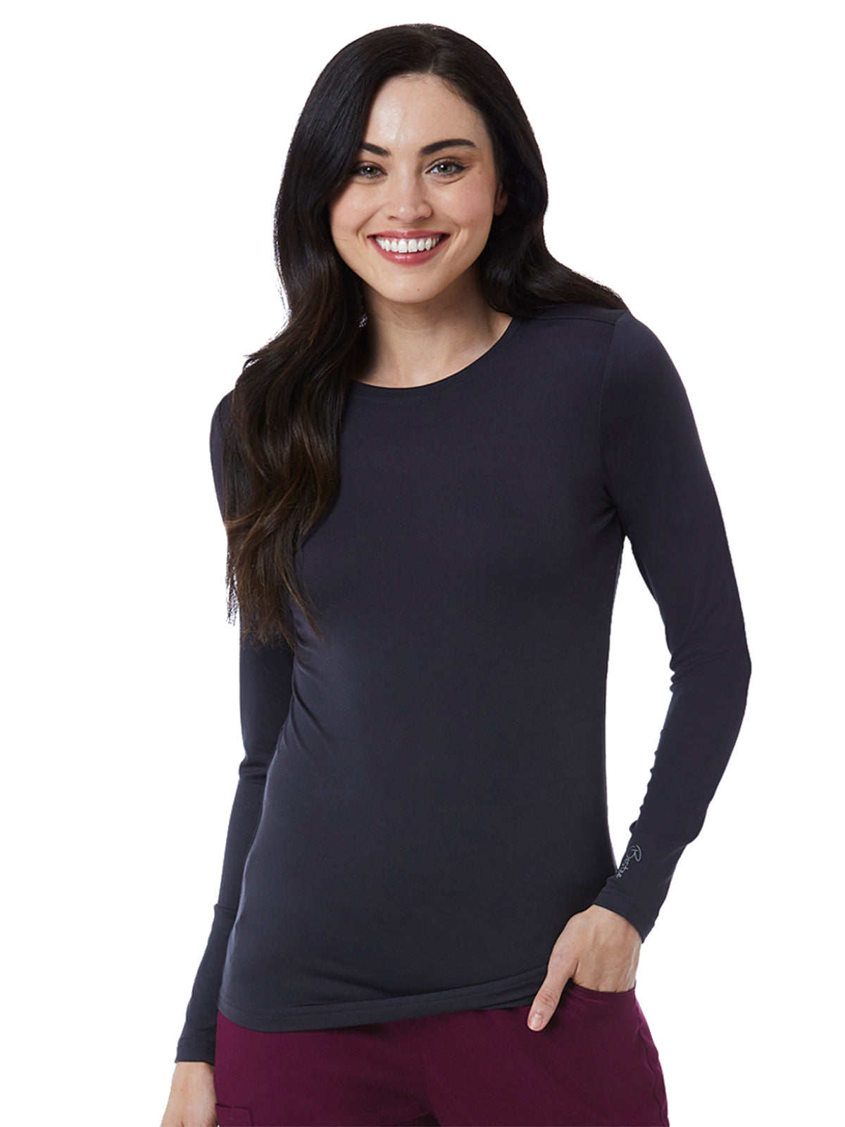 Women's Basic Long Sleeve Underscrub Tee