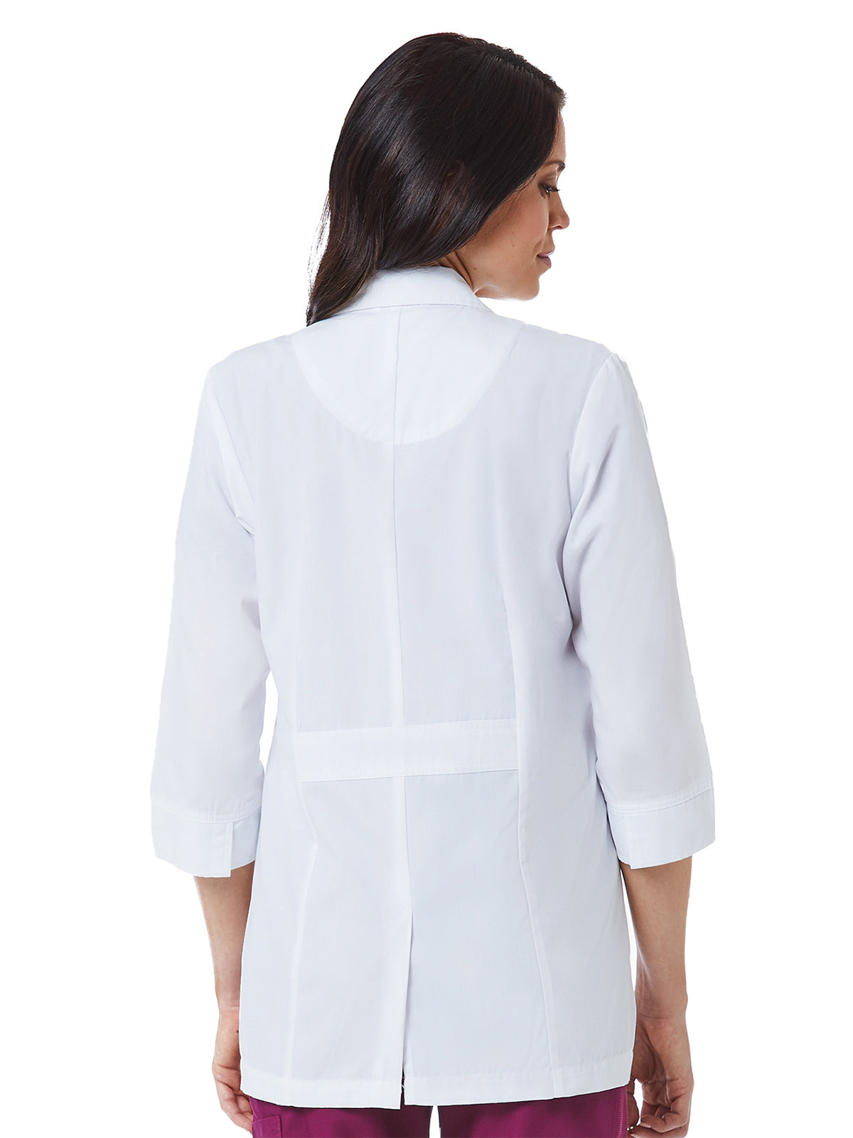 Women's 3/4-Sleeve Two-Pocket 28.5" Lab Coat