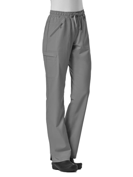 Women's Six-Pocket Full Elastic Pant