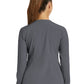 Women's Three-Pocket Round Neck Scrub Jacket