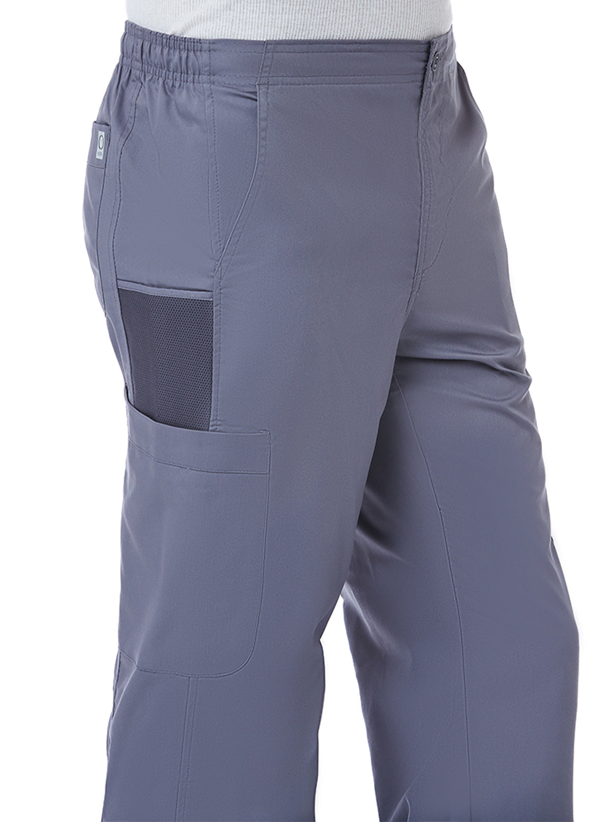 Men's Eight-Pocket Half Elastic Pant