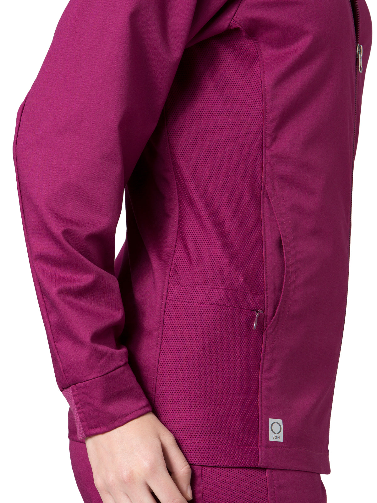 Women's Four-Pocket Sporty Mesh Jacket