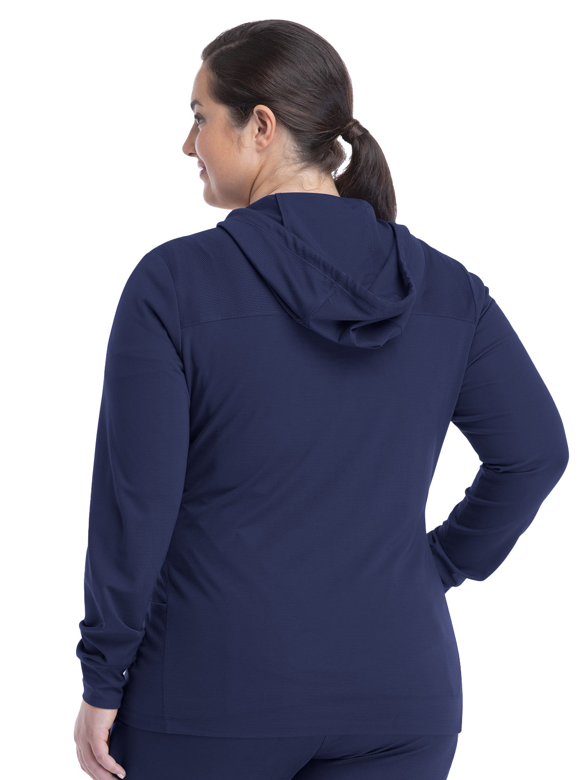 Women's Six-Pocket Zip Up Hoodie Jacket