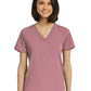 Women's Fitted One-Pocket V-Neck Scrub Top