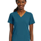 Women's Fitted Two-Pocket V-Neck Scrub Top