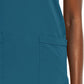 Women's Fitted Two-Pocket V-Neck Scrub Top