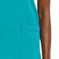 Women's Fitted Two-Pocket V-Neck Scrub Top