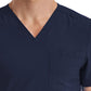 Unisex One-Pocket V-Neck Scrub Top