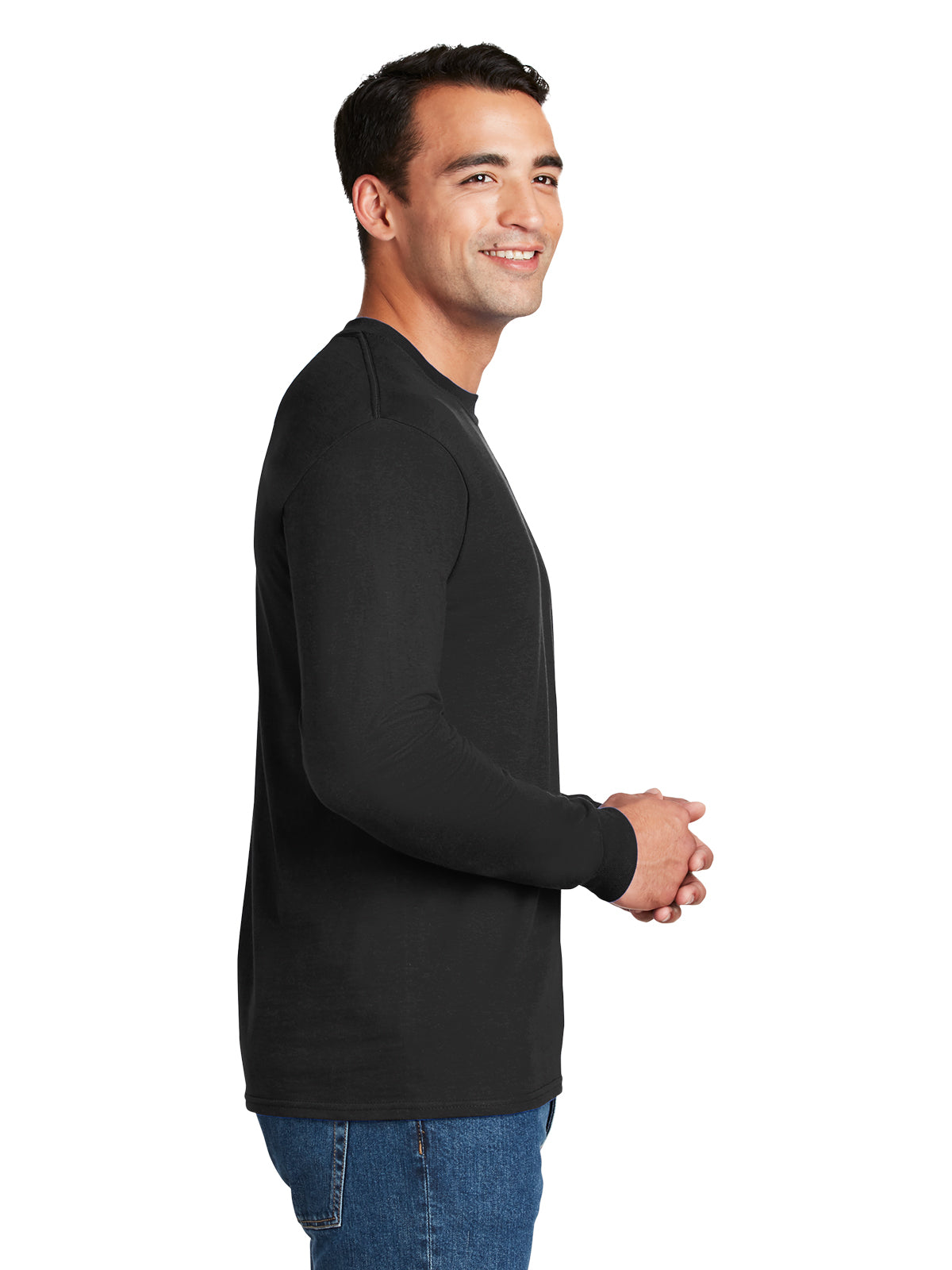 Men's Pocketless Long Sleeve T-Shirt