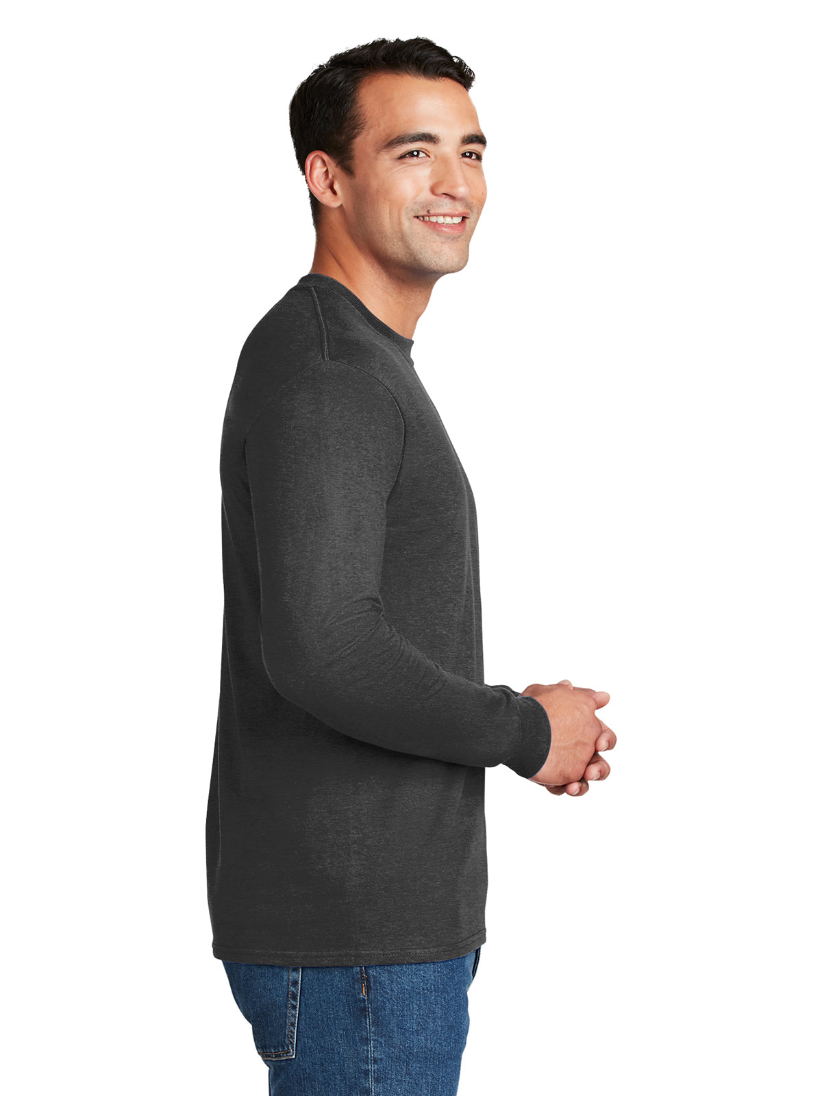 Men's Pocketless Long Sleeve T-Shirt