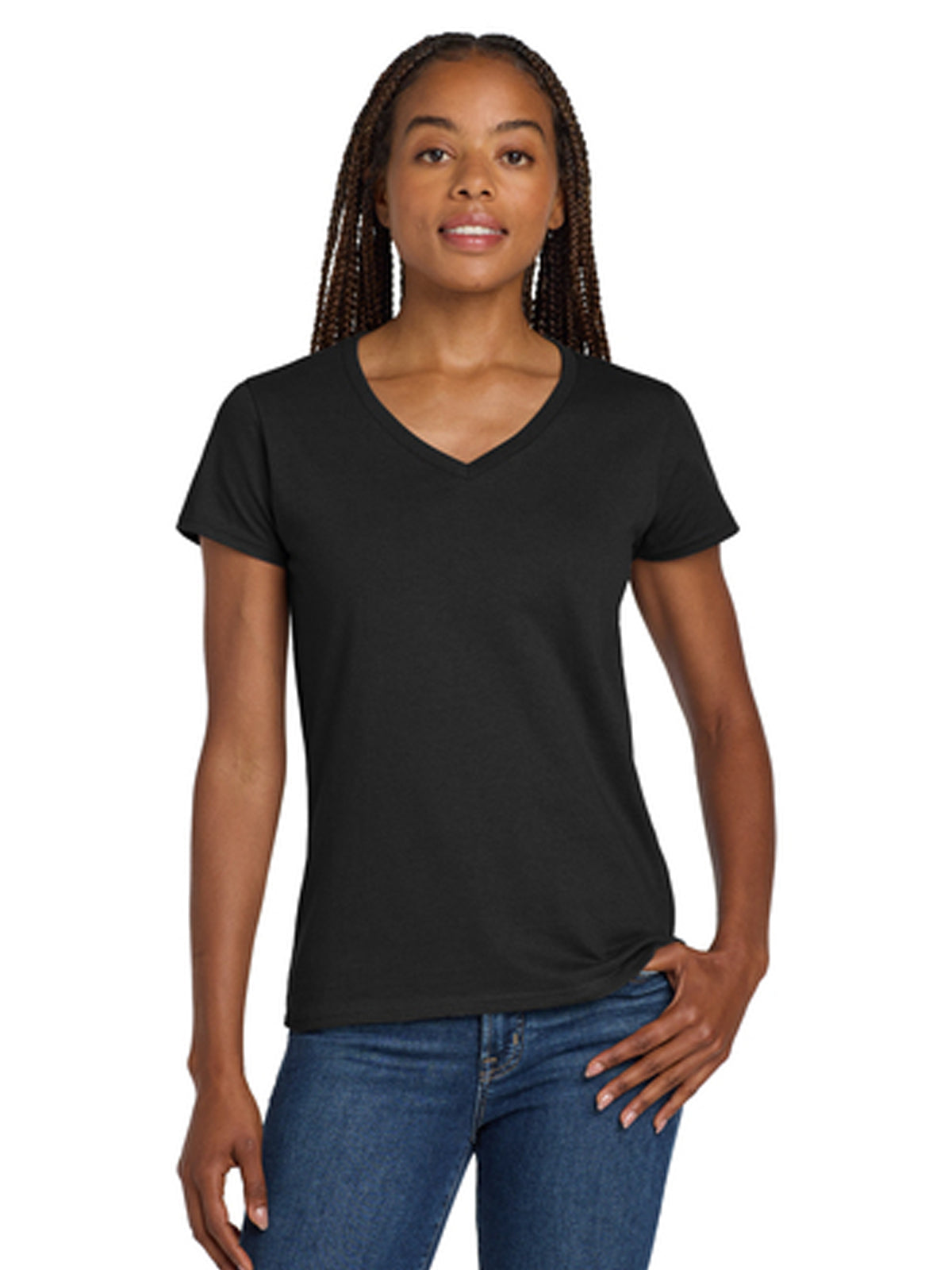 Women's Pocketless Heavy Cotton T-Shirt