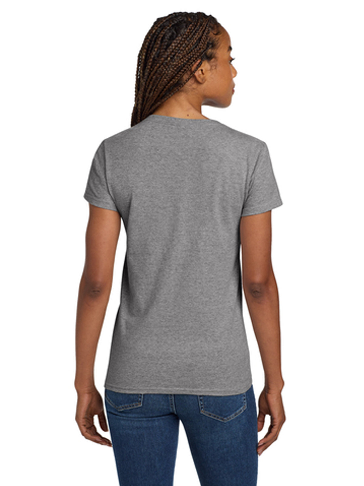 Women's Pocketless Heavy Cotton T-Shirt