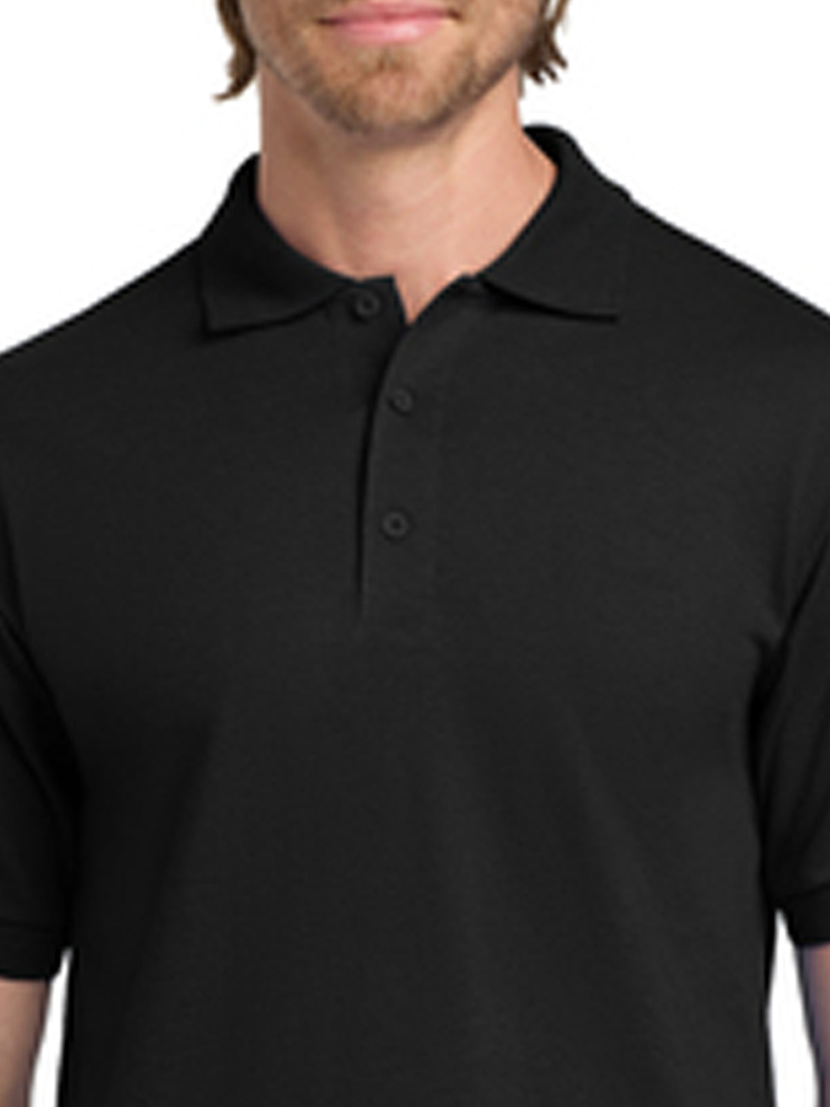 Men's Pocketless DryBlend Sport Shirt