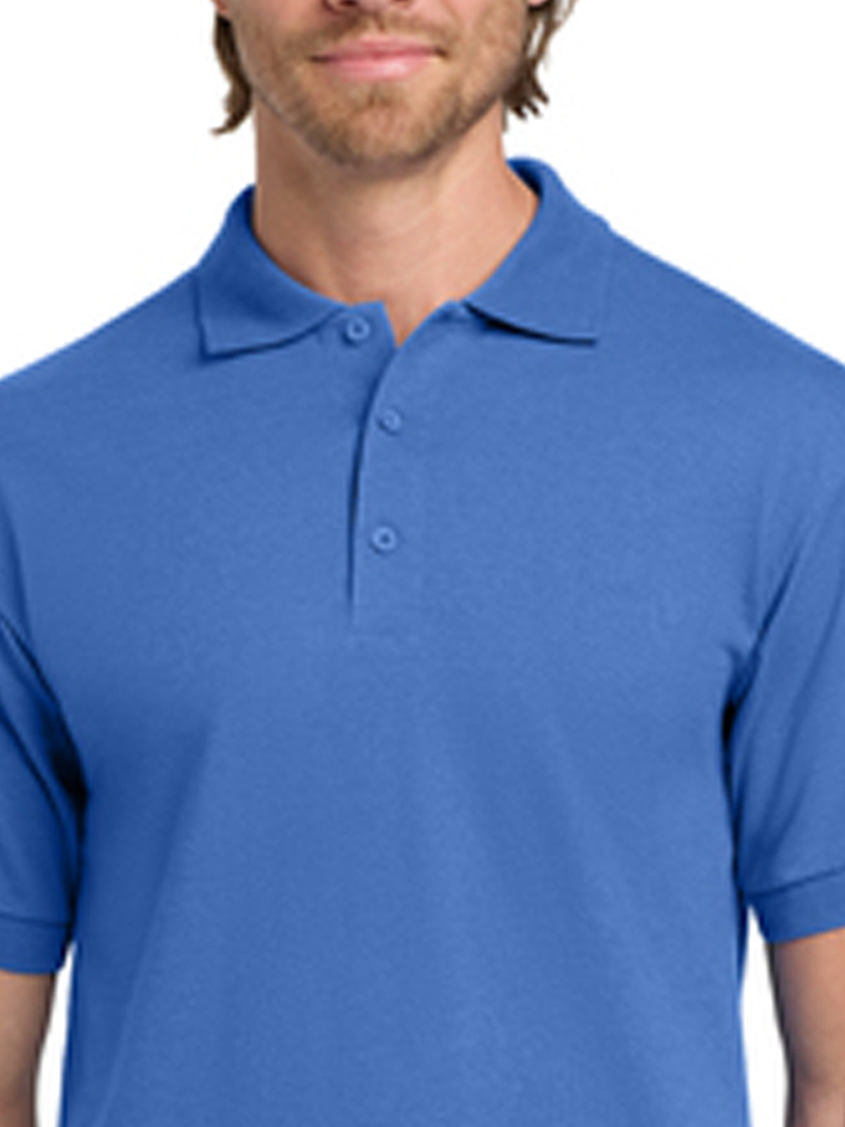 Men's Pocketless DryBlend Sport Shirt