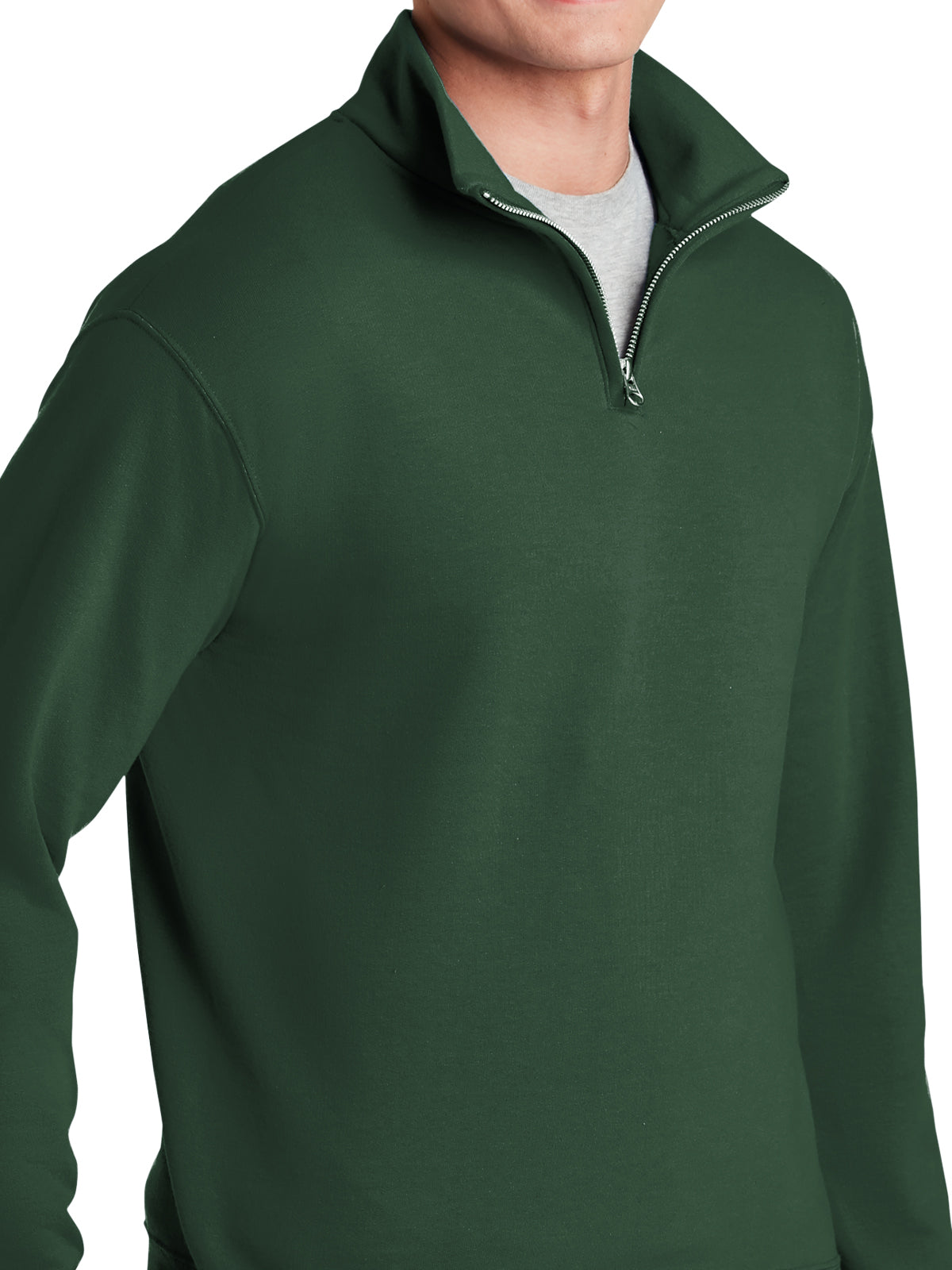 Men's Cadet Collar Sweatshirt