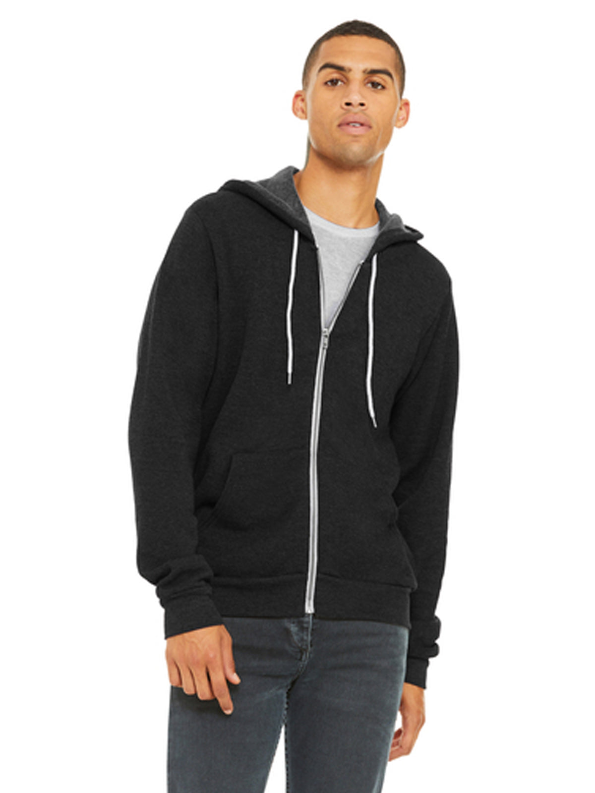 Unisex 2-Pocket Full-Zip Hoodie