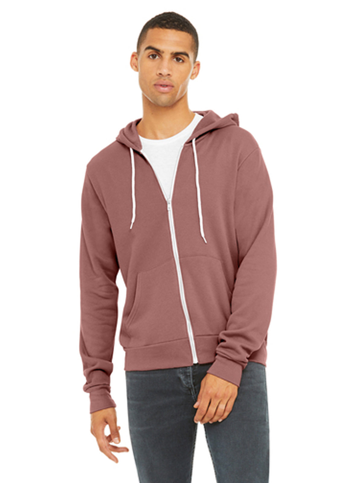 Unisex 2-Pocket Full-Zip Hoodie