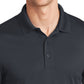 Men's Pocketless Long Sleeve Polo