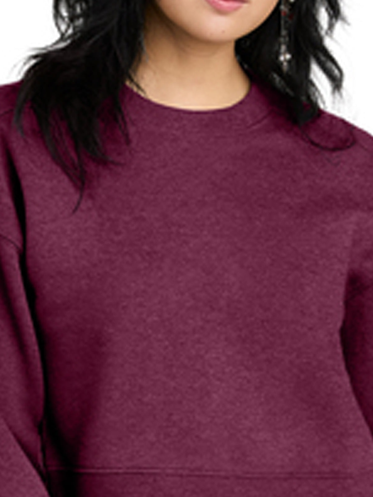 Women's Perfect Weight Fleece Cropped Crew Sweatshirt