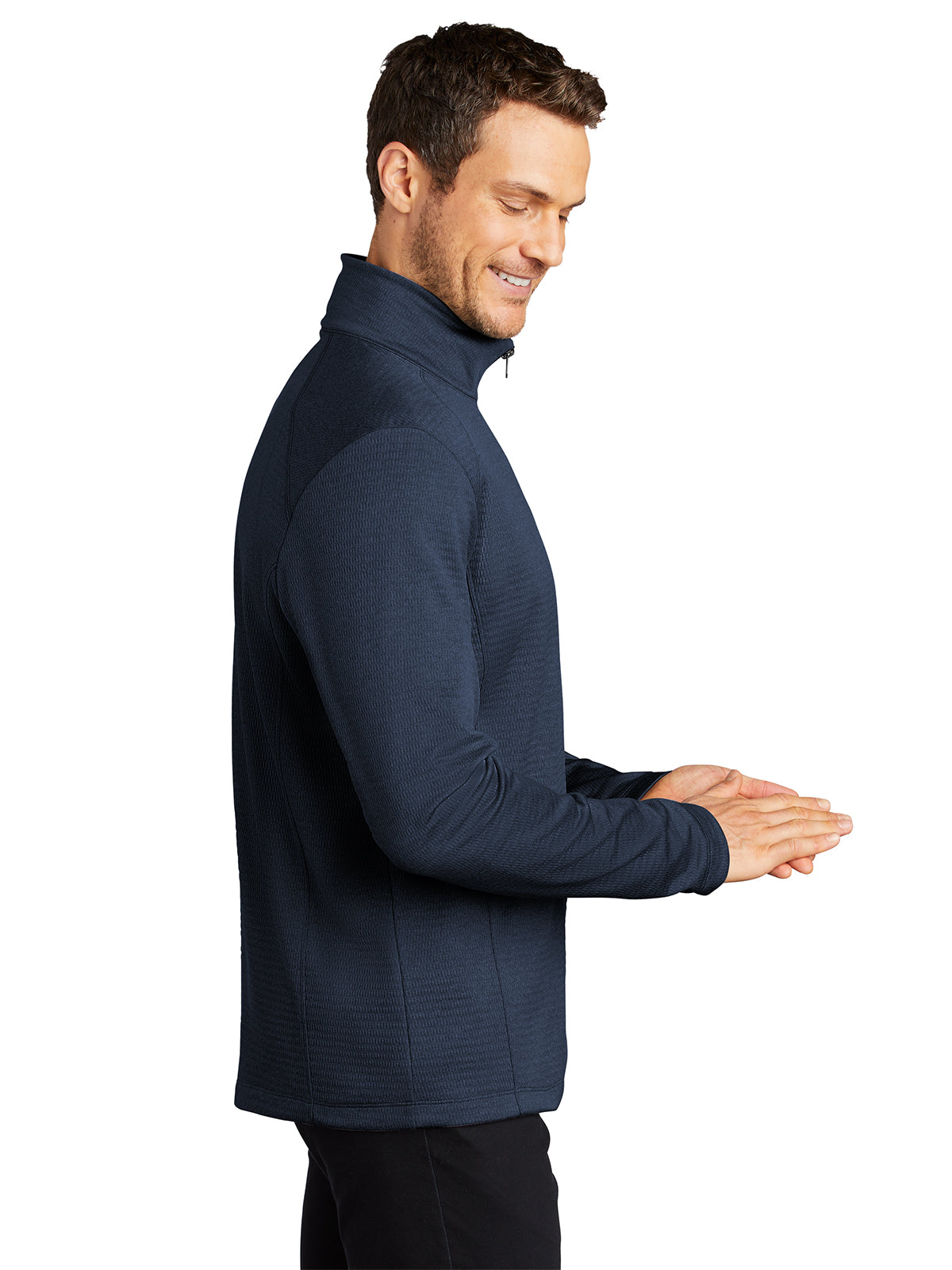 Men's Heather Fleece 1/4 Zip Sweatshirt