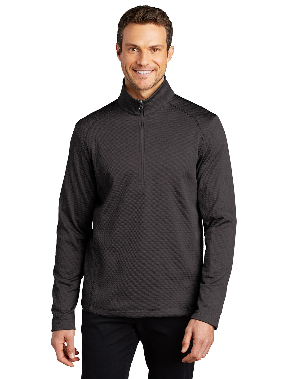 Men's Heather Fleece 1/4 Zip Sweatshirt