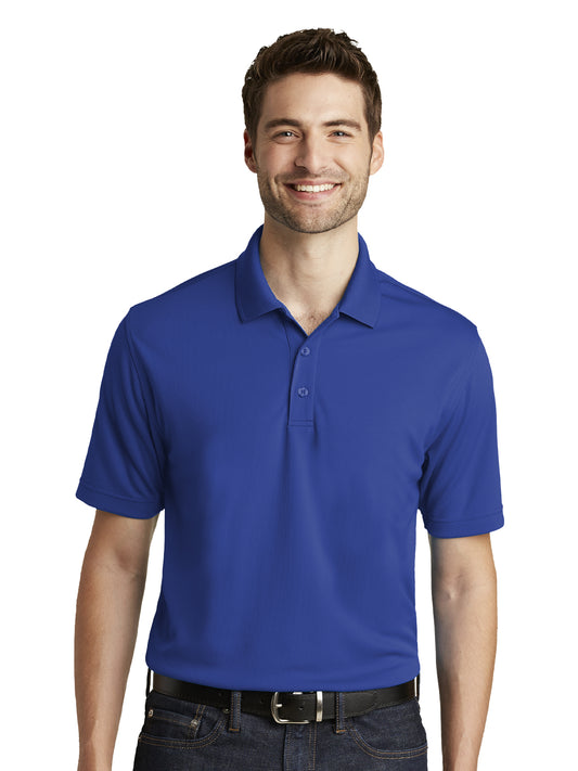 Men's Pocketless Micro-Mesh Polo