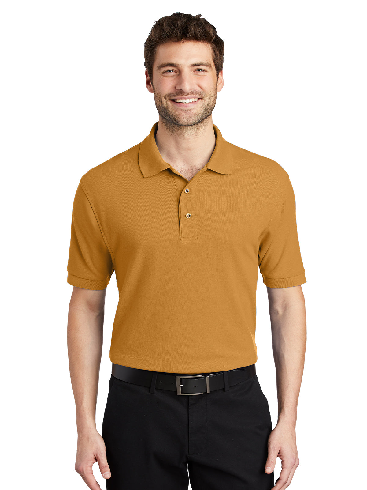 Men's Stretch Pique Polo