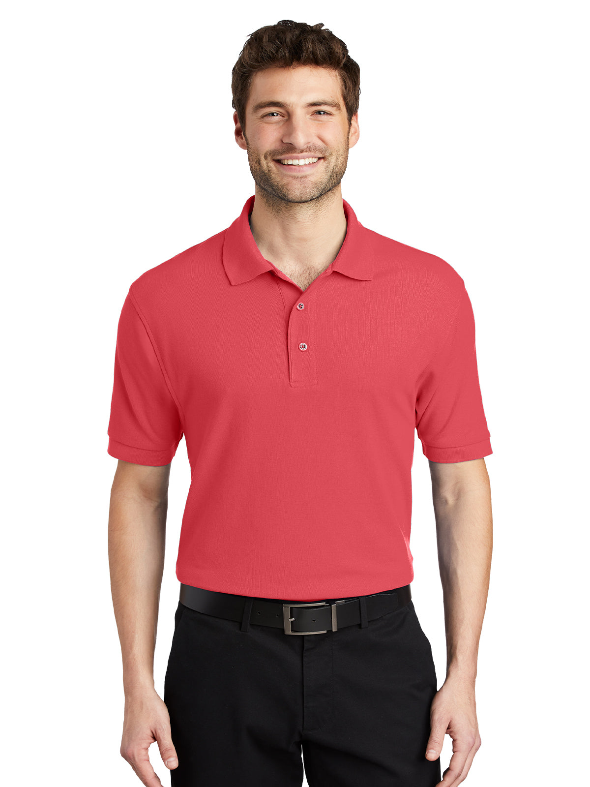 Men's Stretch Pique Polo