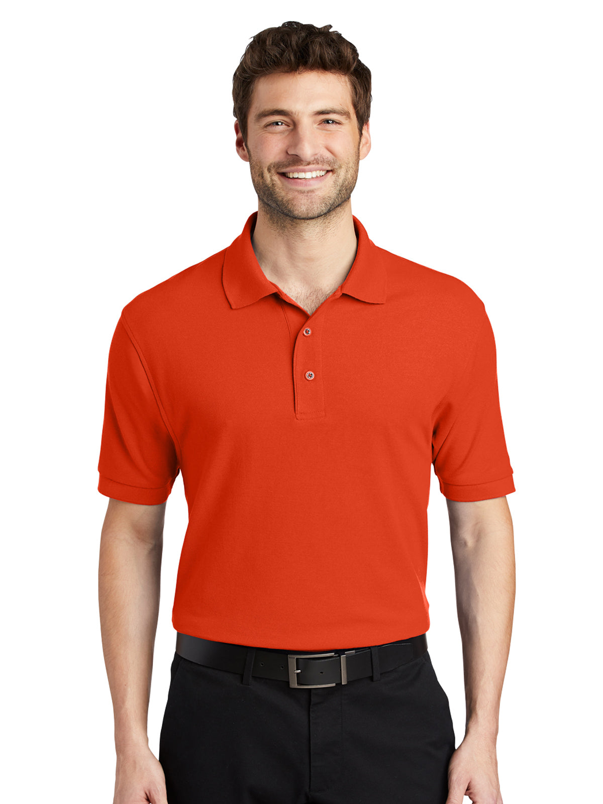 Men's Stretch Pique Polo