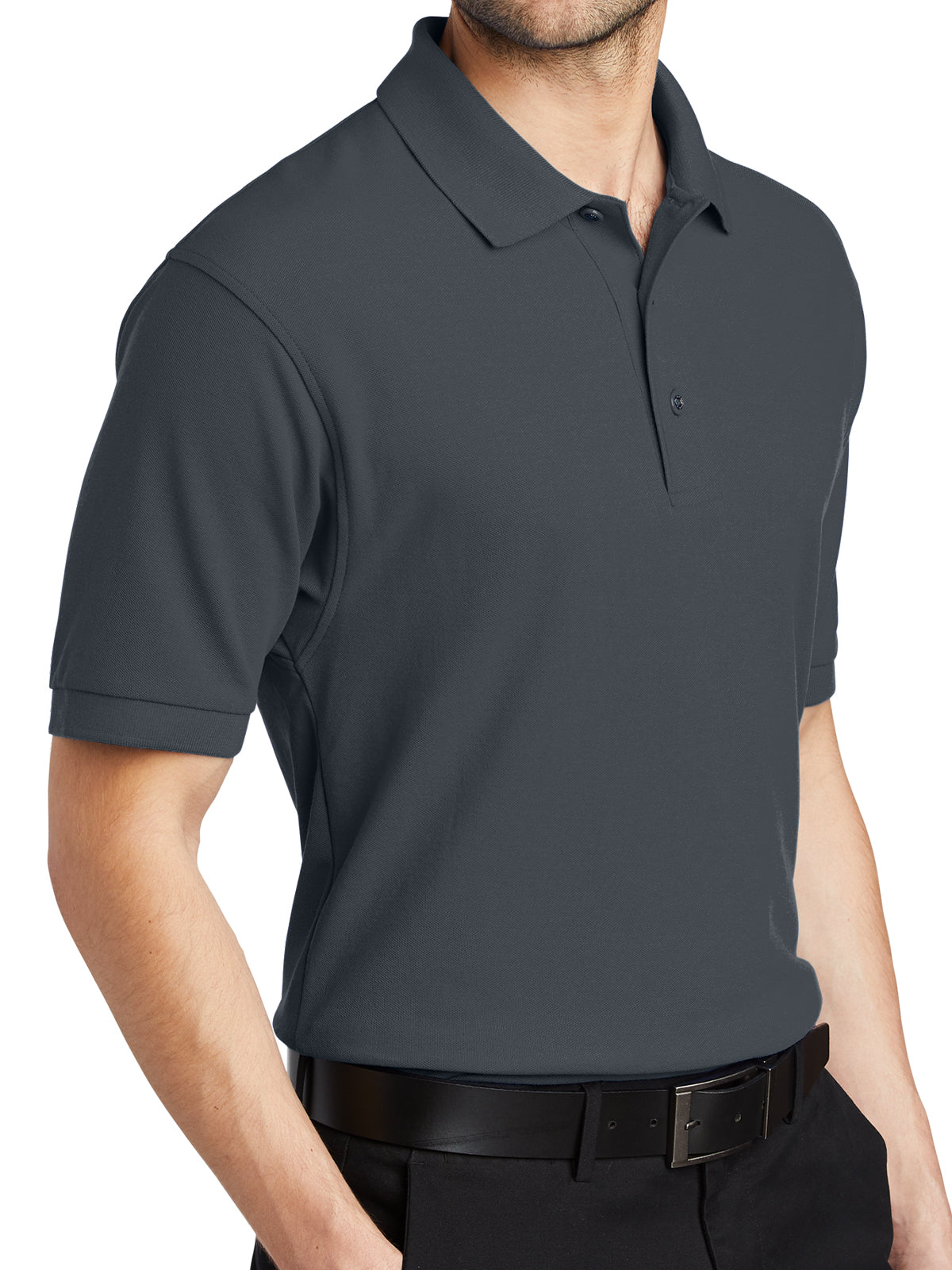 Men's Stretch Pique Polo